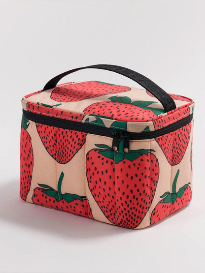 Puffy Lunch Bag: Strawberry