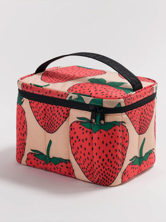 Puffy Lunch Bag: Strawberry