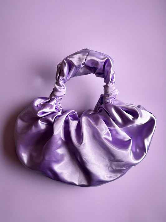 Knot Croissant Bag: Lilac (FINAL SALE)